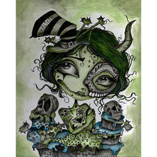 Load image into Gallery viewer, Gothic Elf Girl 40*50CM(Picture) Full Round Drill Diamond Painting
