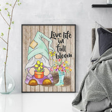 Load image into Gallery viewer, Huancan - Gnome In A Hat - 40*50CM 11CT 3 Stamped Cross Stitch
