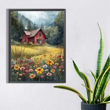 Load image into Gallery viewer, Mountain Cabin 30*40CM(Picture) Full Square Drill Diamond Painting
