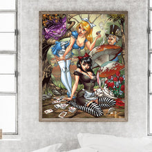 Load image into Gallery viewer, Disney Alice&#39;S Amazing Adventures 40*50CM(Canvas) Full Round Drill Diamond Painting
