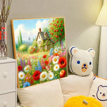 Load image into Gallery viewer, House With Flowers 40*40CM(Canvas) Full Round Drill Diamond Painting
