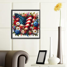 Load image into Gallery viewer, Independence Day 40*40CM(Canvas) Full Round Drill Diamond Painting
