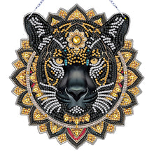 Load image into Gallery viewer, Acrylic Black Panther 5D DIY Diamond Painting Dots Pendant for Wall Decoration
