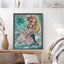 Load image into Gallery viewer, Alice 40*50CM(Picture) Partial AB Full Square Drill Diamond Painting
