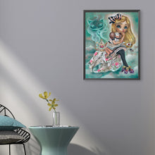 Load image into Gallery viewer, Alice 40*50CM(Picture) Partial AB Full Square Drill Diamond Painting
