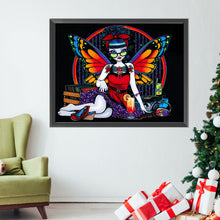 Load image into Gallery viewer, Dark Butterfly 40*50CM(Picture) Partial AB Full Square Drill Diamond Painting
