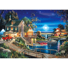 Load image into Gallery viewer, Cottage 70*50CM(Picture) Full Square Drill Diamond Painting
