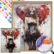 Load image into Gallery viewer, Mysterious Girl 40*50CM(Picture) Full Round Drill Diamond Painting
