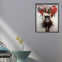 Load image into Gallery viewer, Mysterious Girl 40*50CM(Picture) Full Round Drill Diamond Painting
