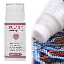 Load image into Gallery viewer, 60ml Diamond Painting Sealer 5D Diamond Art Permanent Hold &amp; Shine Effect Sealer
