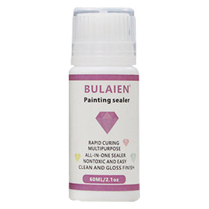 60ml Diamond Painting Sealer 5D Diamond Art Permanent Hold & Shine Effect Sealer