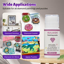 Load image into Gallery viewer, 60ml Diamond Painting Sealer 5D Diamond Art Permanent Hold &amp; Shine Effect Sealer
