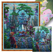 Load image into Gallery viewer, Yishu - Secret Forest - 40*56CM 11CT 3 Stamped Cross Stitch
