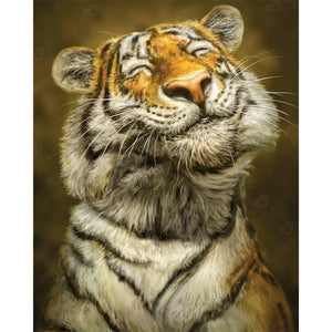 Tiger 40*50CM(Picture) Full Square Drill Diamond Painting