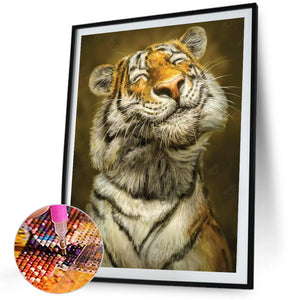 Tiger 40*50CM(Picture) Full Square Drill Diamond Painting