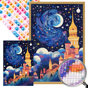 Wonderland Castle 40*60CM(Picture) Full Round Drill Diamond Painting