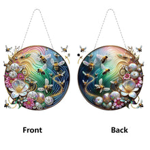 Load image into Gallery viewer, 2D Flat DIY Bee Diamond Art Pendant Window Hanging Art for Home Decor
