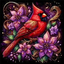 Load image into Gallery viewer, Cardinal 40*40CM(Canvas) Full Round Drill Diamond Painting
