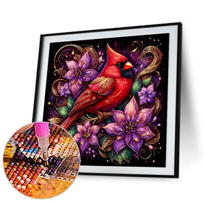 Cardinal 40*40CM(Canvas) Full Round Drill Diamond Painting
