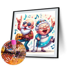 Load image into Gallery viewer, Crazy Old Lady 40*40CM(Canvas) Full Round Drill Diamond Painting
