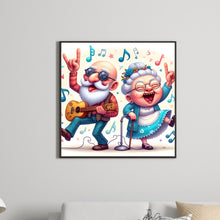 Load image into Gallery viewer, Crazy Old Lady 40*40CM(Canvas) Full Round Drill Diamond Painting
