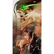 Load image into Gallery viewer, Yishu - Attack On Titan - 40*70CM 11CT 3 Stamped Cross Stitch
