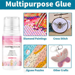60ml Diamond Painting Sealer Diamond Art Sealer Puzzle  for DIY Puzzles