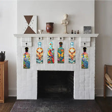 Load image into Gallery viewer, 4Pcs Animal 5D DIY Diamond Painting Tray Art Craft with Handle for Home Decor
