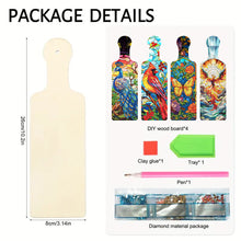 Load image into Gallery viewer, 4Pcs Animal 5D DIY Diamond Painting Tray Art Craft with Handle for Home Decor
