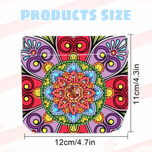 Load image into Gallery viewer, PU Partial Special Shaped Mandala 5D DIY Diamond Painting Wallet Gifts for Women
