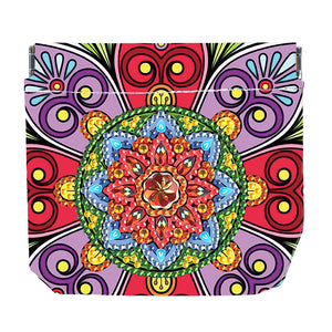 PU Partial Special Shaped Mandala 5D DIY Diamond Painting Wallet Gifts for Women