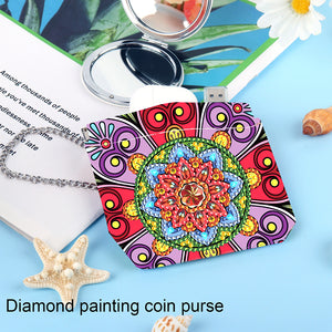 PU Partial Special Shaped Mandala 5D DIY Diamond Painting Wallet Gifts for Women