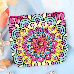 PU Partial Special Shaped Mandala 5D DIY Diamond Painting Wallet Gifts for Women