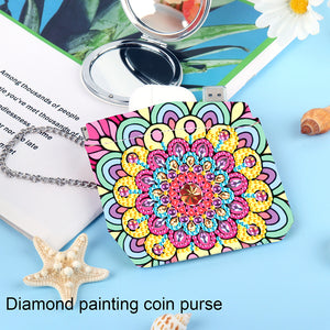 PU Partial Special Shaped Mandala 5D DIY Diamond Painting Wallet Gifts for Women