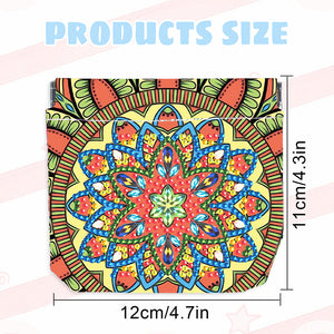 PU Partial Special Shaped Mandala 5D DIY Diamond Painting Wallet Gifts for Women