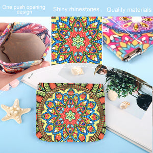 PU Partial Special Shaped Mandala 5D DIY Diamond Painting Wallet Gifts for Women