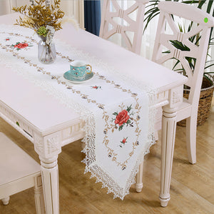 Pastoral Style Polyester Fabric - 35*180CM cross-stitch napkins