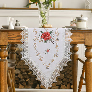 Pastoral Style Polyester Fabric - 35*180CM cross-stitch napkins