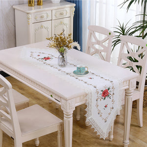Pastoral Style Polyester Fabric - 35*180CM cross-stitch napkins