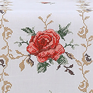 Pastoral Style Polyester Fabric - 35*180CM cross-stitch napkins