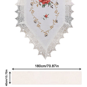 Pastoral Style Polyester Fabric - 35*180CM cross-stitch napkins