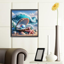 Load image into Gallery viewer, Shells And Pearls On The Beach 40*40CM(Canvas) Full Round Drill Diamond Painting
