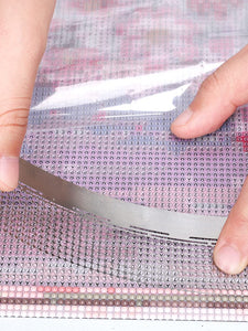 Diamond Painting Ruler with 400 Blank Grids Diamond Art Paint Fix Tool Kit