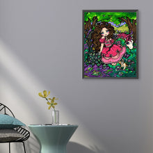 Load image into Gallery viewer, Unicorn Girl 40*50CM(Picture) Partial AB Full Square Drill Diamond Painting

