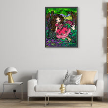 Load image into Gallery viewer, Unicorn Girl 40*50CM(Picture) Partial AB Full Square Drill Diamond Painting
