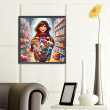 Load image into Gallery viewer, Craft Girl 40*40CM(Canvas) Full Round Drill Diamond Painting
