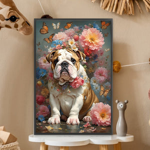 Dog 20*30CM(Picture) Full Square Drill Diamond Painting