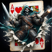 Load image into Gallery viewer, Skull Reaper 40*40CM(Picture) Full Round Drill Diamond Painting
