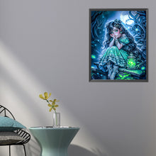 Load image into Gallery viewer, Dark Forest Girl 40*50CM(Picture) Full Round Drill Diamond Painting
