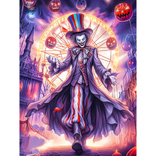Load image into Gallery viewer, Huancan - Clown Magician - 50*65CM 11CT 3 Stamped Cross Stitch
